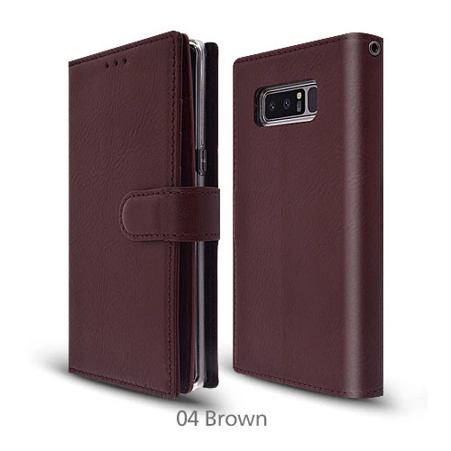 Dakota Genuine Leather Diary Case for iPhone X XS XS Max XR 7/8/SE2/SE3 7/8 + - Image 4 of 4