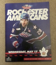 MICHAEL MERSCH Rochester Americans/Amerks CALDER CUP Playoffs PROGRAM 5/17/23