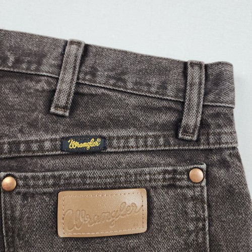 Wrangler Jeans Mens W34 L34 Brown Cowboy Cut Denim Cotton 13MWZKL - Picture 11 of 11