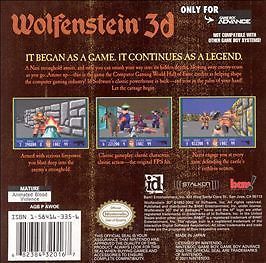 Wolfenstein 3d (Nintendo Game Boy Advance, 2002)