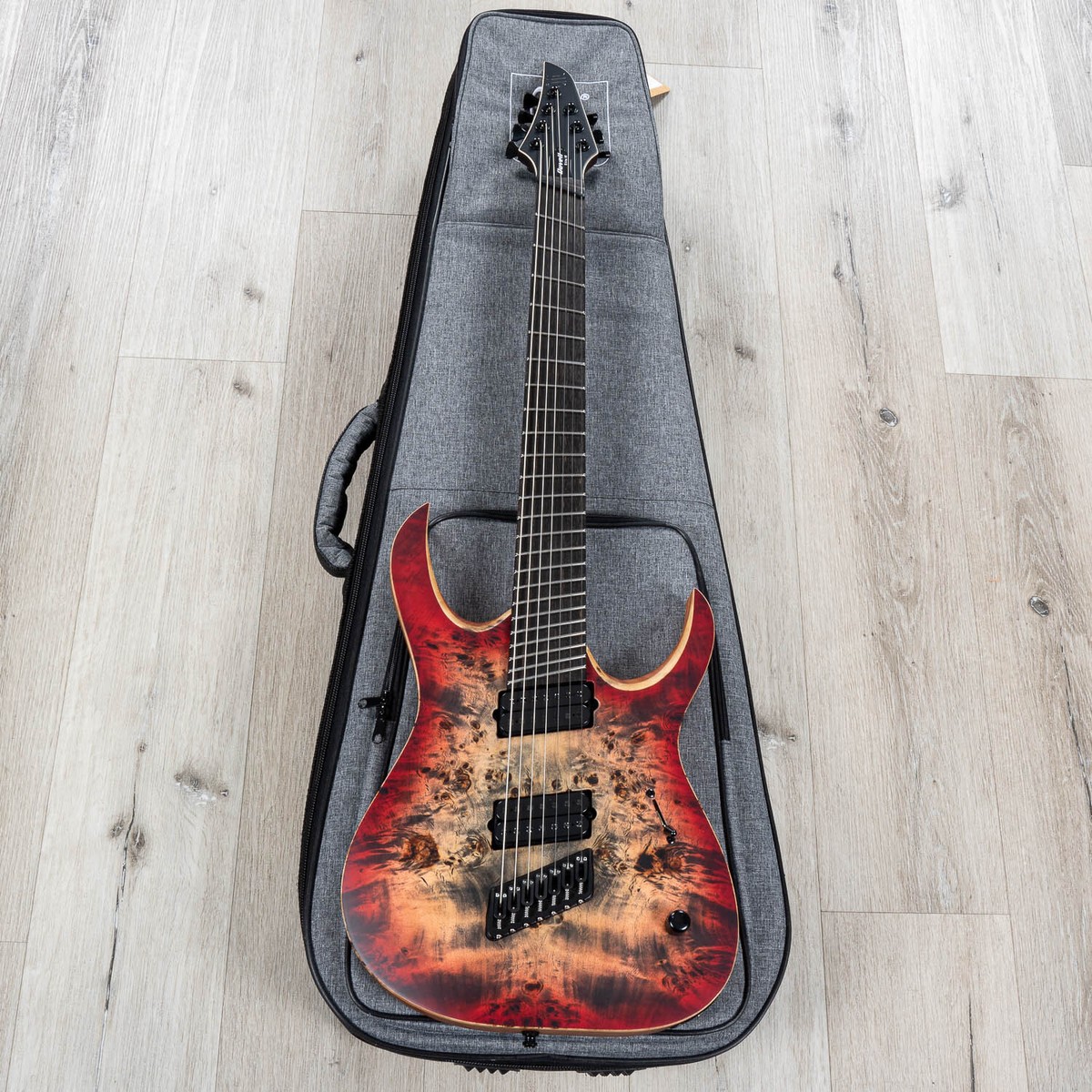 Mayones Duvell Elite VF Multi-Scale 7-String Guitar, Trans