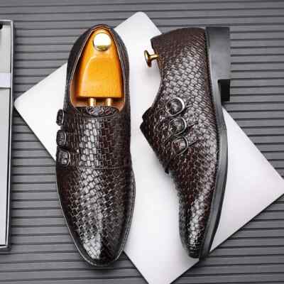 Luxury Men Dress Shoes Metal Buckle Slip On Flats Party Shoes Male Footwear | eBay Luxury Men Dress Shoes Metal Buckle Slip On Flats Party Shoes Male Footwear | eBay