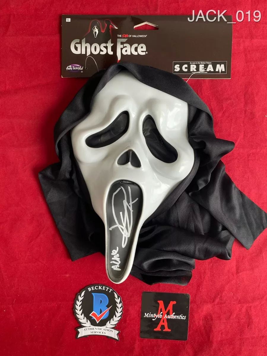 Signed Ghostface mask – Original Ghostface.com