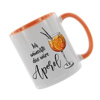 Kaffeetasse/Kaffeebecher - Ich WüNschte Das WäRe Aperol
