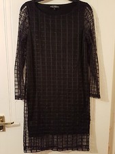 Max Geelss Black Evening Cocktail Dress. Size S. V