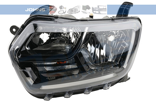 Johns Hauptscheinwerfer H7/H1 Links Mit Tagfahrlicht FüR Dacia Duster Hm_-image