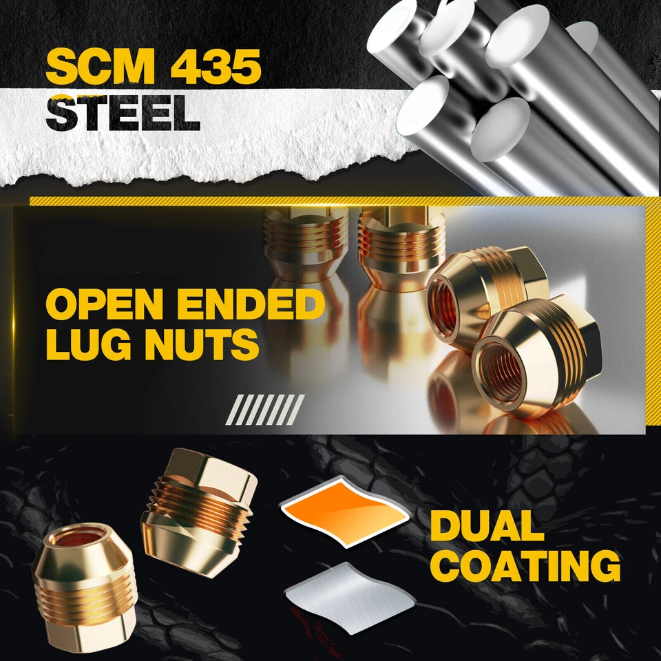 Tuercas de fábrica GM M14x1,5 de doble rosca 24/32 piezas para Chevy Silverado GMC Sierra Foto 3 de 4