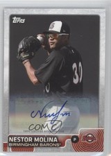 2015 Topps Pro Debut Auto Nestor Molina #124 Auto 0a7