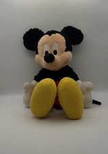 Disney Mickey Mouse Plush Stuffed Animal Seated Classic Red Shorts Yellow Shoes