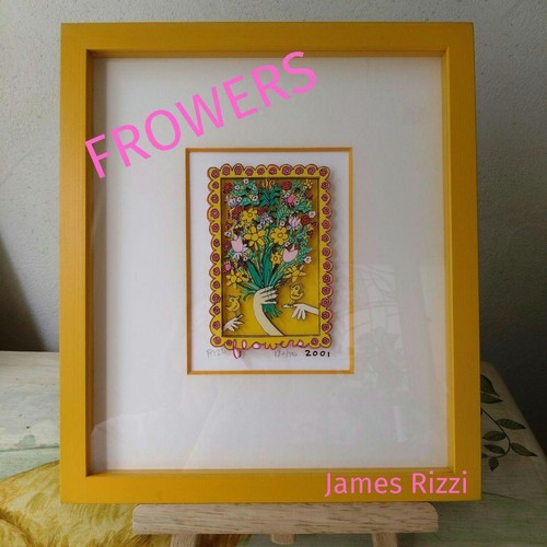 JAMES RIZZI FROWERS POP art 3D Signed - Picture 2 of 19