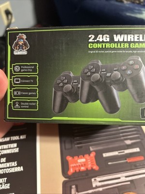 2.4G Wireless Controller Gamepad 4K Ultra HD Game Stick Lite with 2 Controllers
