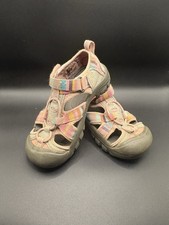Girls Rainbow Keen Newport H2 Water Hiking Sandals size 12