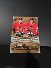 2015 Fleer Showcase Hot Prospects #285/399 Tanner Kero Erik Gustafsson #117 2vh