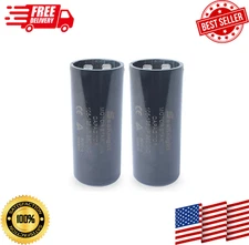 105-126 Uf MFD Capacitor, 220-250Vac, 2-Pack, for 1-2HP Well Pump Control Box