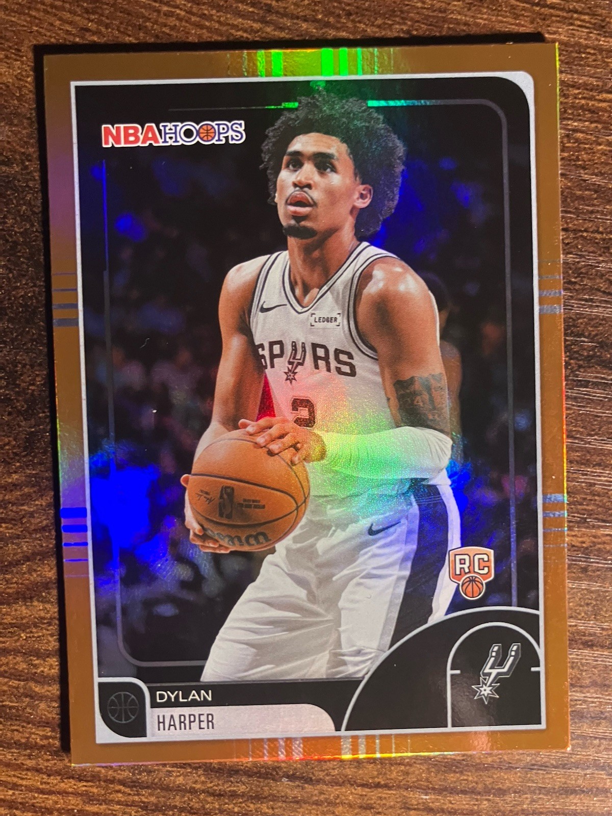 2025-26 Topps Nba Hoops - Dylan Harper #7 Orange Hoops (RC)