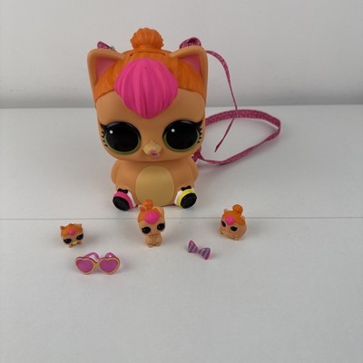 LOL X4 Surprise Biggie Neon Kitty Spardose Rucksack Katze Tasche Geldbörse!!!