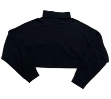 ALO Yoga Long Sleeve Crop Shirt in Black