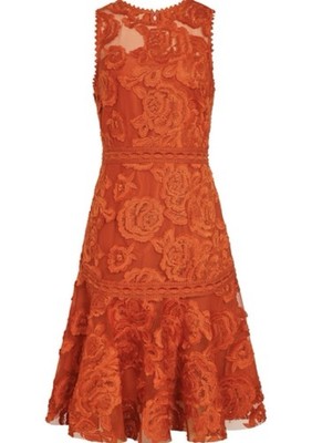 Reiss Kleid wunderschön Gr. 36/UK10 Korallrot Neu mit Etikett