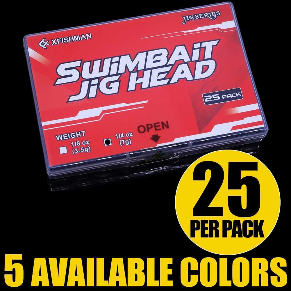 Swimbait Jig Head Minnow Fish Head Jig Hook Freshwater Saltwater Fishing Tackle - Image 7