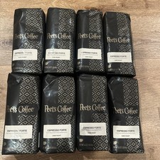 8 Pounds Peet’s Espresso Forte Dark Roast Whole Beans 9.38 per pound