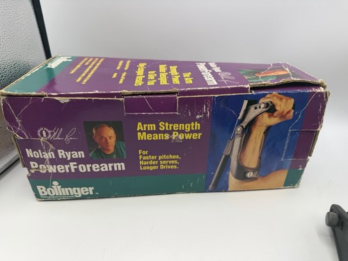 Vintage Nolan Ryan PowerForearm Arm Krafttrainer Bollinger Fitness + Box  - Bild 10 von 13