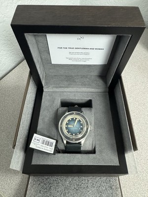 AV86 1956 Marine Automatic, Steel / Blue Fade (USA SHIPPING!)