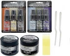 Distress Halloween Bundle - Tim Holtz Distress Mica Stain 4  5 with Distress