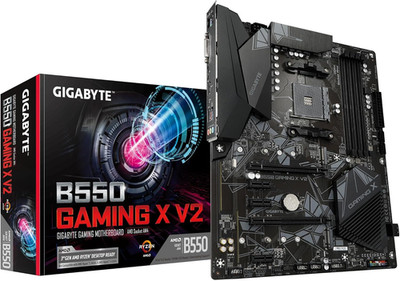 B550 Gaming X V2 AMD AM4 ATX Motherboard, Supports Ryzen 5000/4000/3000 Series P