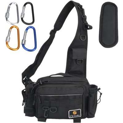 Angeltasche  Sling Tasche Outdoor Fishing Reise Zubehör