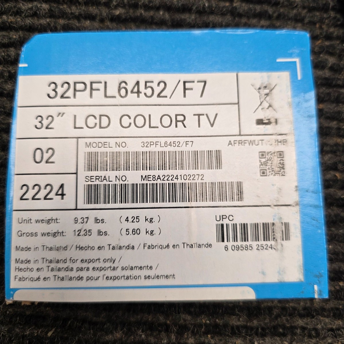 Philips 32PFL4664/F7 - 32