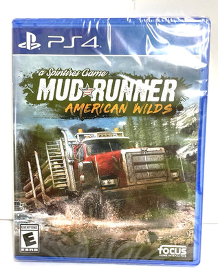 MudRunner American Wilds Edition A Spintires Sony PlayStation 4 New Sealed Game