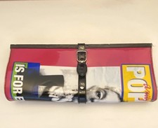 RARE Andy Warhol by Pepe Jeans London Women?s Pop Art PVC Patent Clutch Bag