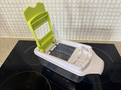   Multifunktions Gemüsehacker Schneider Würfelschneider Set Mandoline Schneider Küchenbox