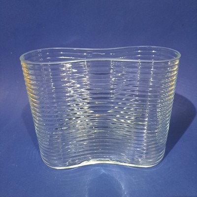 Kunstglas Vase Kiste & Fass Vintage Island Vase