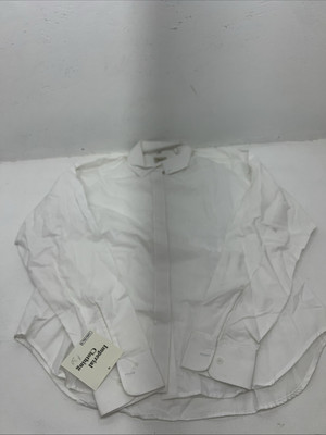 New Women s White Long Sleeve Imperial Clothing English Shirt. 18 G-40