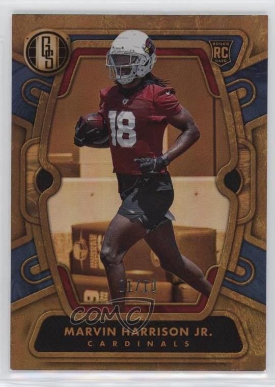 2024 Panini Gold Standard Rookies Sapphire /10 Marvin Harrison Jr #107 Rookie RC