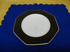 Heinrich: Villeroy & Boch, Black Pearl, Bone China,Kuchenteller