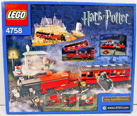 LEGO (4758) Harry Potter: Hogwarts Express - Complete w/ Box Manual Read Desc.
