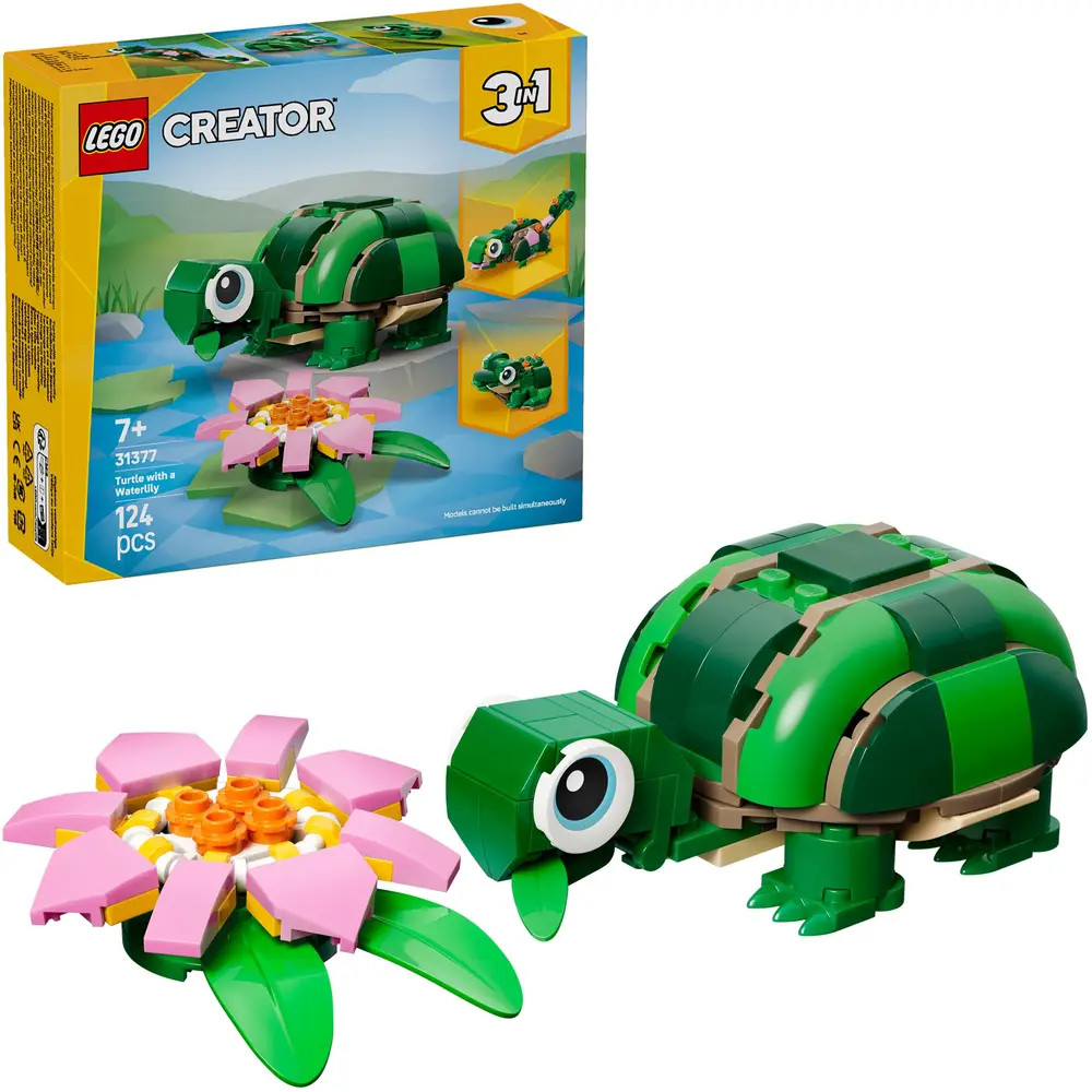 LEGO Creator 31377 Schildkrte mit Seerose - Bild 6
