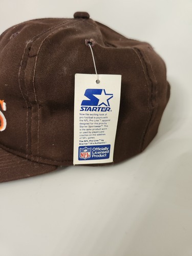 NWT Vintage 90s Cleveland Browns Starter Proline Snapback Hat Cap NFL - Picture 6 of 11