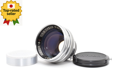 [NEAR MINT] Nippon Kogaku NIKKOR-S.C 5cm f/1.4 Lens for Nikon S Mount FROM JAPAN
