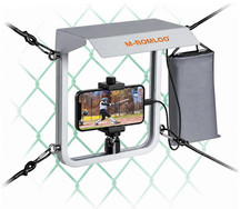 NEW Gamechanger Cell Phone Fence Mount Streaming Kit w/Shade, Baseball etc 360