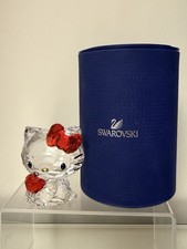 Swarovski Crystal Hello Kitty With Red Apple 1096878 With Swarovski Box