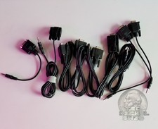 9x DB9 Male to 3.5mm Male Serial RS232 Adapter Cable.