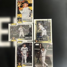  OBO/MSG  Topps Npb Hanshin Tigers Trading Cards Set  5