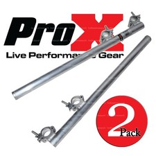 2-pack ProX 36" Mounting Pole Arm for Lights Moving Head fits F32 F34 Trusses