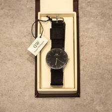 NEW - Daniel Wellington DW00100151 Classic Black 36mm Unisex Watch