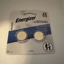 NEW Energizer 2032 Lithium Battery (CR2032) 3 Volts Exp: 03/2037 (2 batteries)