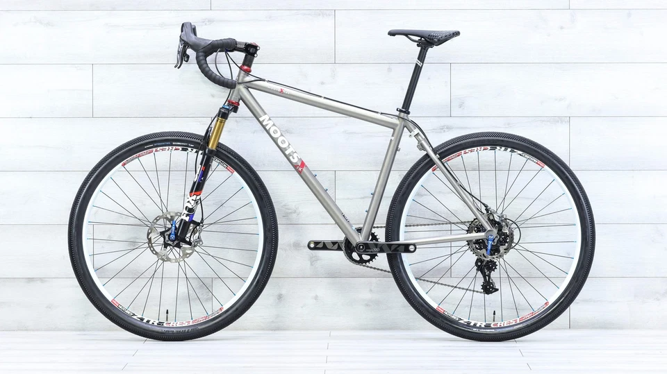 Bicicleta de Montaña Moots Mooto X YBB 25 Aniversario Edición Titanio - 2006, Grande Foto 2 de 4