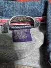 Arkansas Razorbacks Team Jeans Denim Button-up Jacket Size Small — photo 7